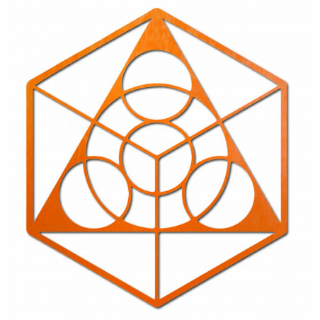 Pictură spațială pe perete din placaj, dimensiuni de la 50 la 90 cm