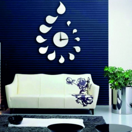 Ceas de perete DIY ROZMARIN cu autocolant picături Ceas de perete DIY ROZMARIN cu autocolant picături