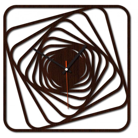 Sentop - MDF Ceas de perete modern GARVI HD F015 i negru