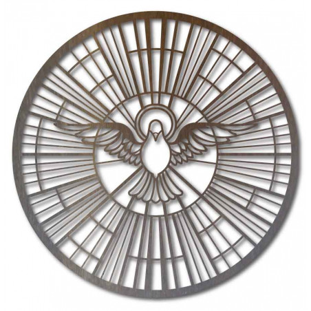 Imagine din lemn a unui porumbel - Simbol al Duhului Sfânt