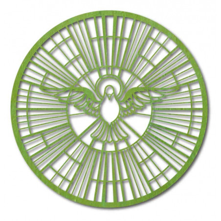 Imagine din lemn a unui porumbel - Simbol al Duhului Sfânt