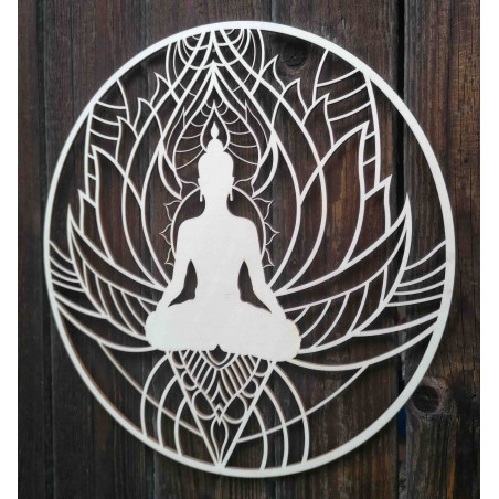 Pictură murală mandala și Buddha - CAMERA