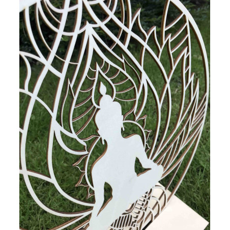 Pictură murală mandala și Buddha - CAMERA