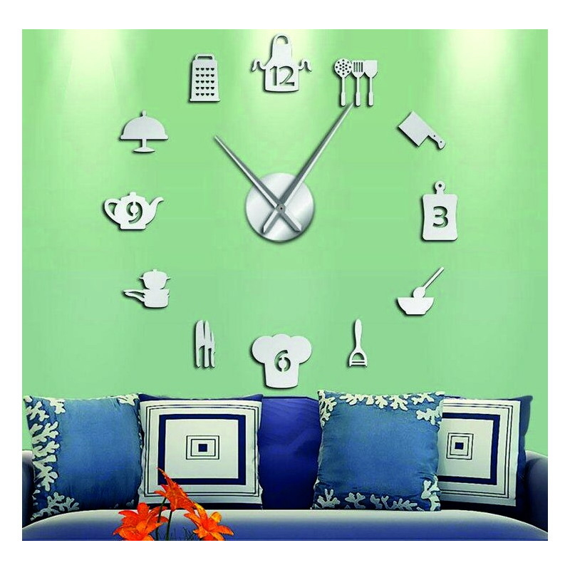 Sentop - ceas de perete modern modern lipit de...