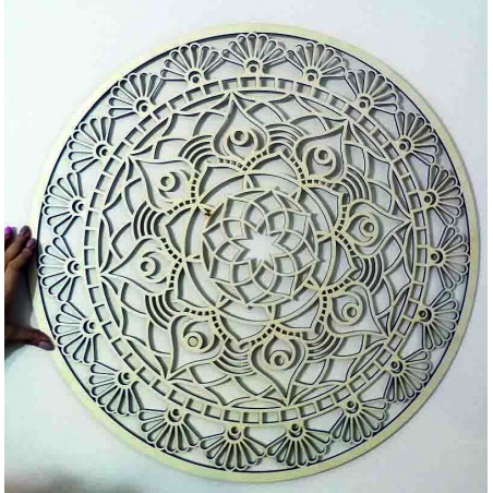Arborele Vieții - Perete din placaj din lemn Mandala - Decor special pentru casa ta