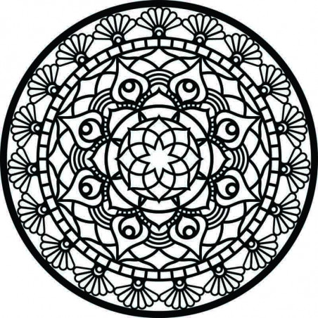 Arborele Vieții - Perete din placaj din lemn Mandala - Decor special pentru casa ta