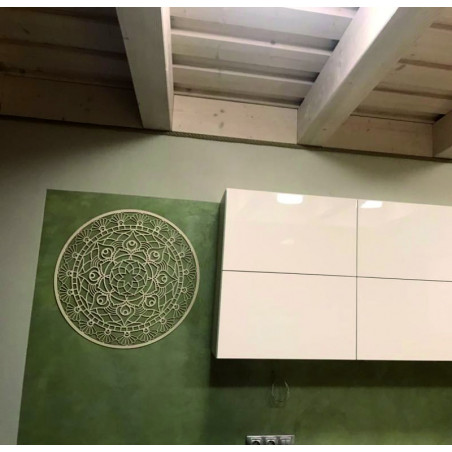 Arborele Vieții - Perete din placaj din lemn Mandala - Decor special pentru casa ta