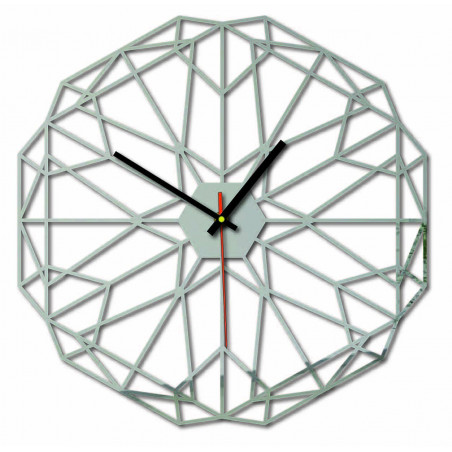 Ceas de perete geometric, de asemenea negru X0097