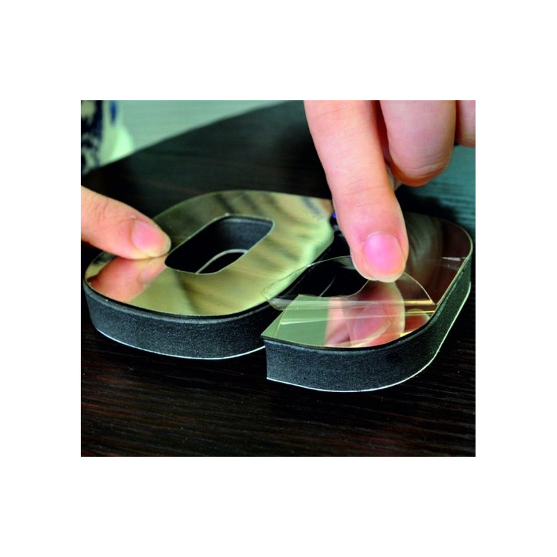 Ceas de perete adeziv 3D mare - ceas de perete adeziv 3D modern.