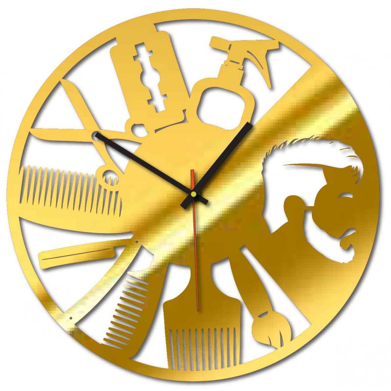 Ceas de perete modern pentru salon și negru X0098