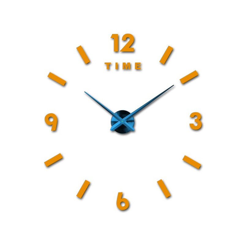 Ceas de perete mare - ceas de perete adeziv 3D modern. Ceasuri de perete pentru bucătărie și ceasuri de perete pentru camera de