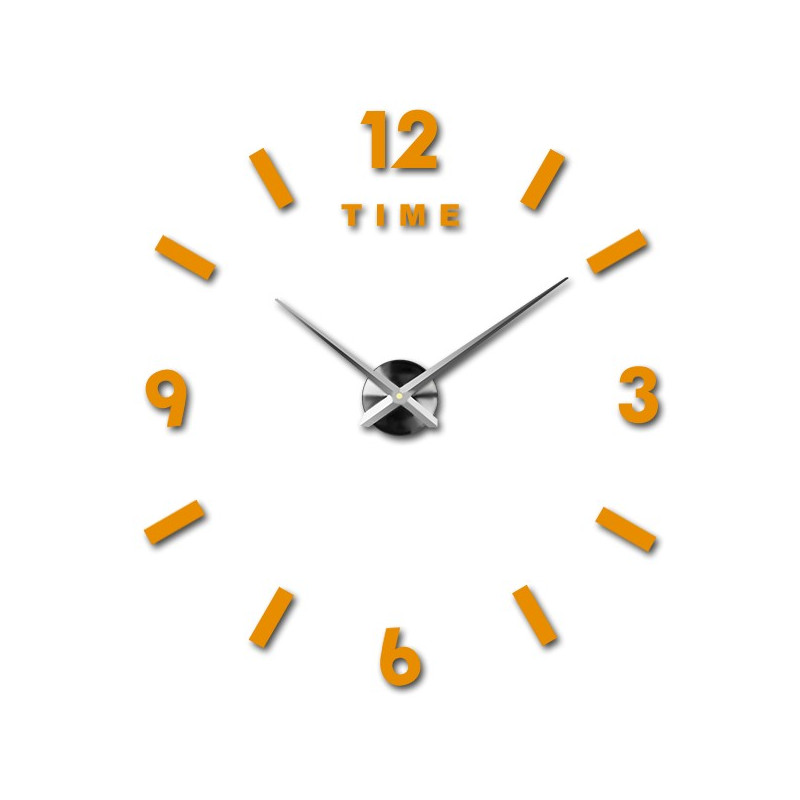 Ceas de perete mare - ceas de perete adeziv 3D modern. Ceasuri de perete pentru bucătărie și ceasuri de perete pentru camera de