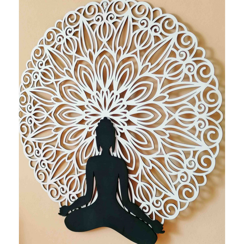 Sentop - Imagine Mandala 3D pe peretele...