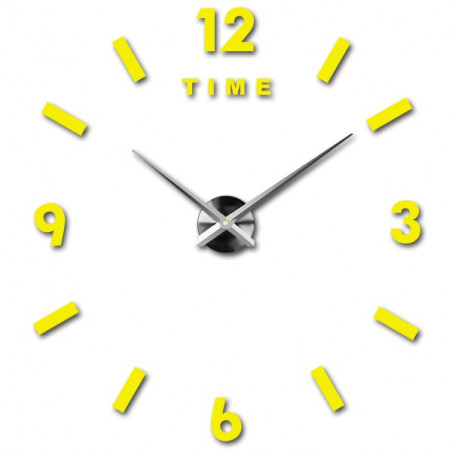 Ceas de perete mare - ceas de perete adeziv 3D modern. Ceasuri de perete pentru bucătărie și ceasuri de perete pentru camera de  Ceas de perete mare - ceas de perete adeziv 3D modern. Ceasuri de perete pentru bucătărie și ceasuri de perete pentru camera de