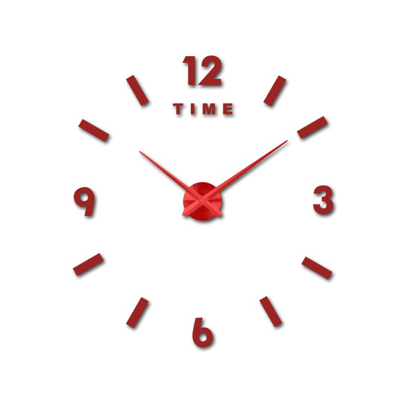Ceas de perete mare - ceas de perete adeziv 3D modern. Ceasuri de perete pentru bucătărie și ceasuri de perete pentru camera de