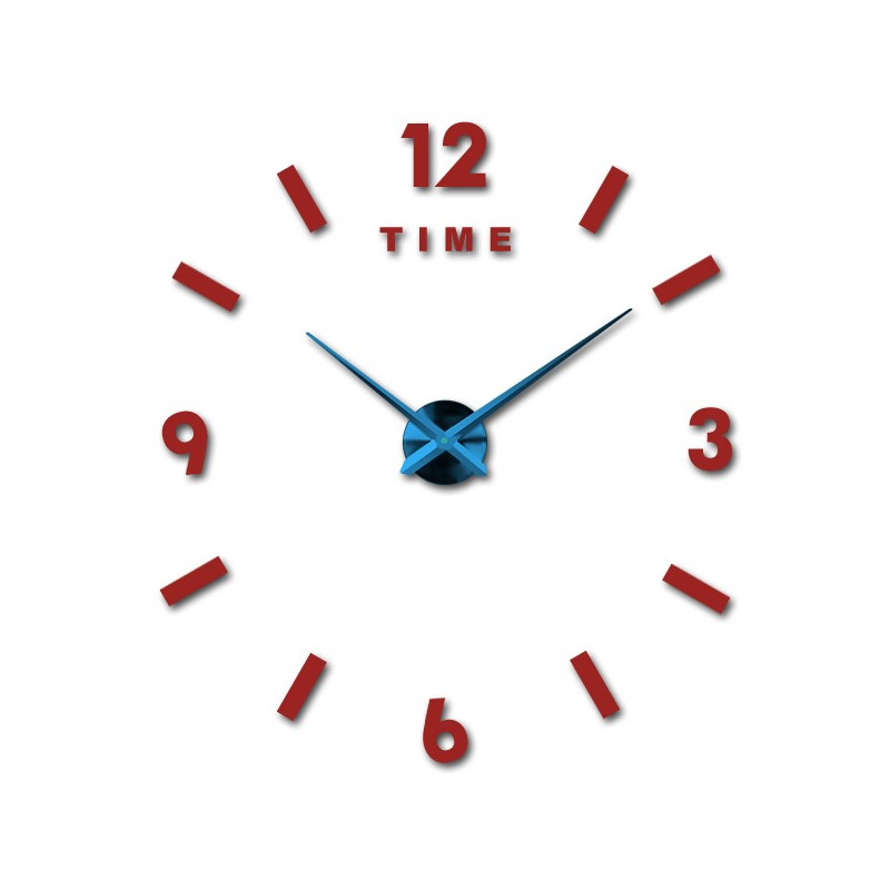 Ceas de perete mare - ceas de perete adeziv 3D modern. Ceasuri de perete pentru bucătărie și ceasuri de perete pentru camera de