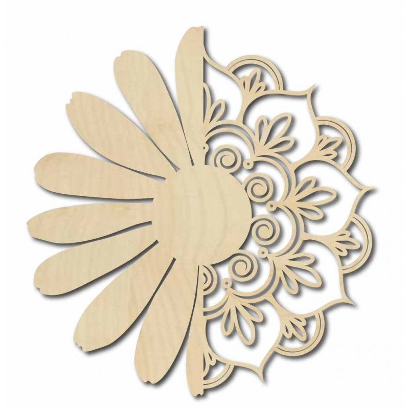 Pictură murală floare - MARGARET