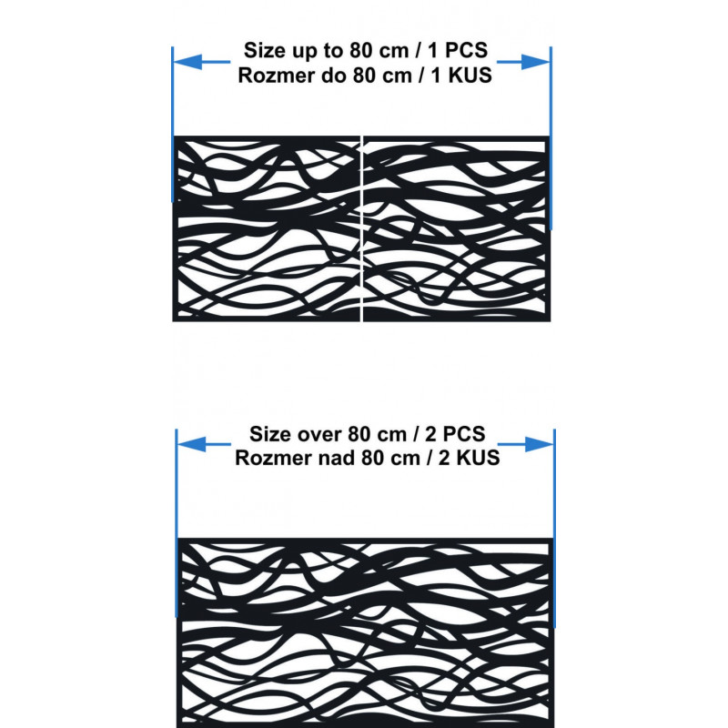 Imagine de perete din lemn cu ramuri - HARABASO
