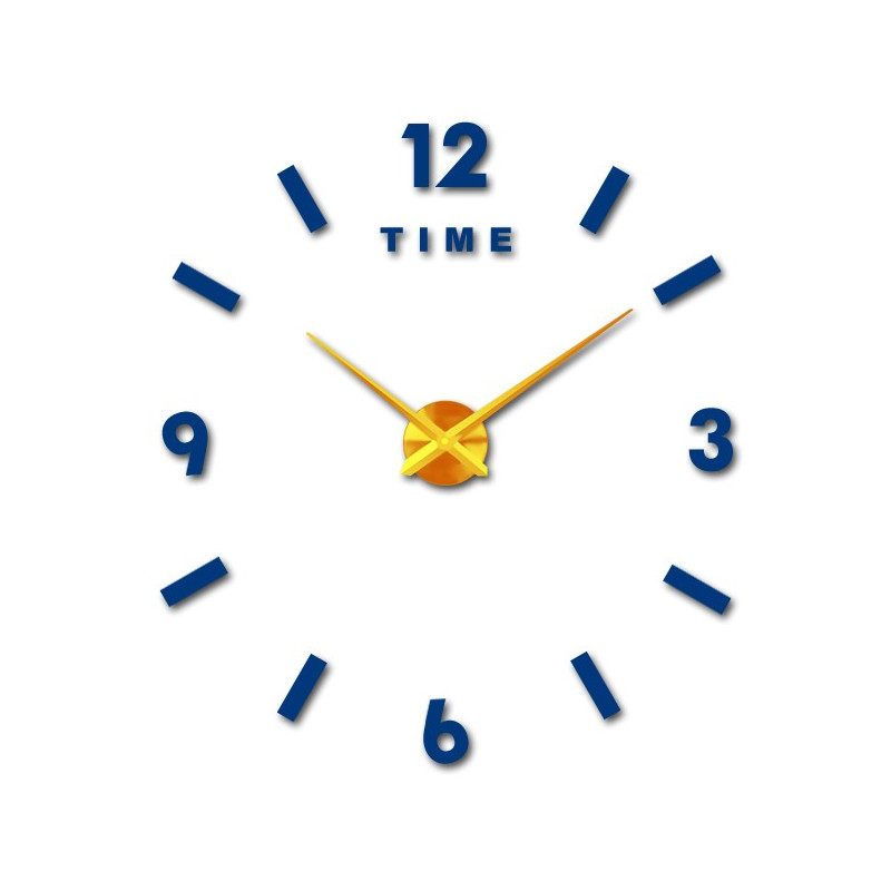 Ceas de perete mare - ceas de perete adeziv 3D modern. Ceasuri de perete pentru bucătărie și ceasuri de perete pentru camera de