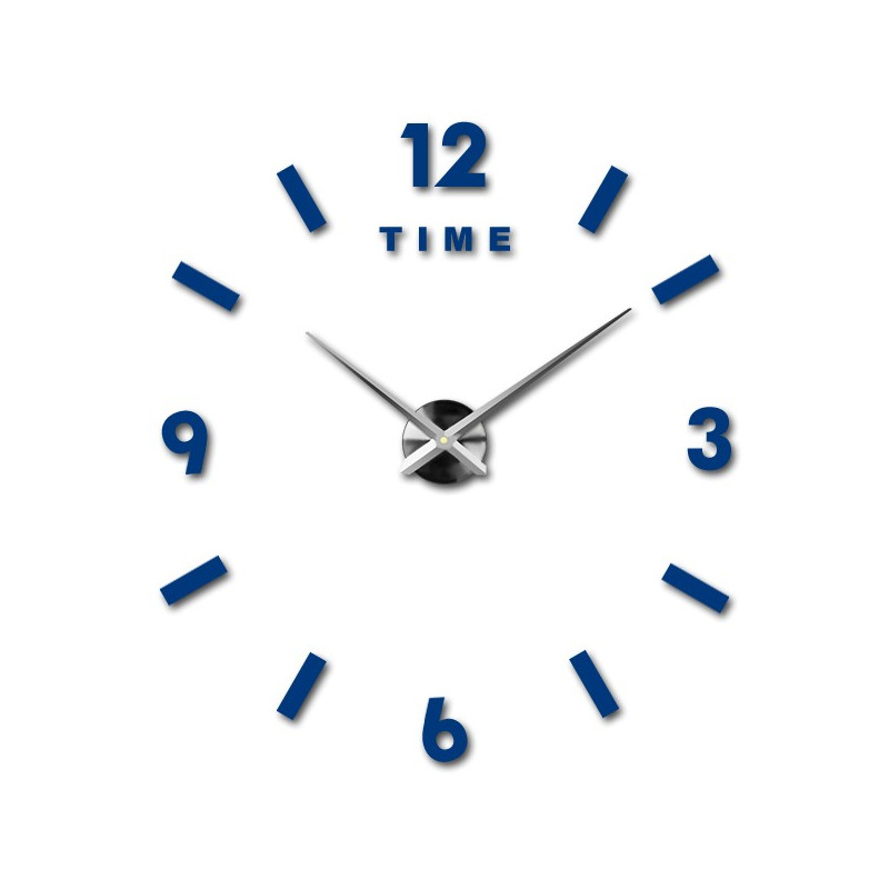 Ceas de perete mare - ceas de perete adeziv 3D modern. Ceasuri de perete pentru bucătărie și ceasuri de perete pentru camera de