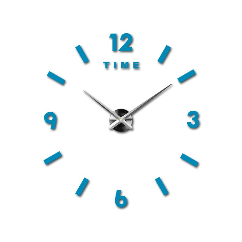 Ceas de perete mare - ceas de perete adeziv 3D modern. Ceasuri de perete pentru bucătărie și ceasuri de perete pentru camera de