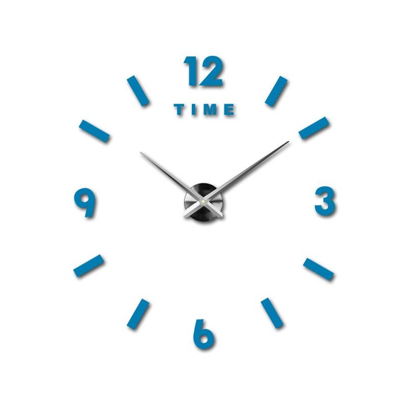 Ceas de perete mare - ceas de perete adeziv 3D modern. Ceasuri de perete pentru bucătărie și ceasuri de perete pentru camera de