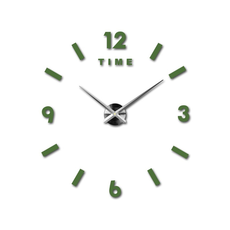 Ceas de perete mare - ceas de perete adeziv 3D modern. Ceasuri de perete pentru bucătărie și ceasuri de perete pentru camera de