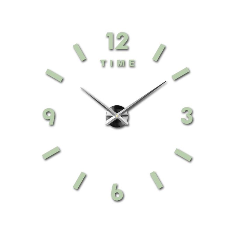 Ceas de perete mare - ceas de perete adeziv 3D modern. Ceasuri de perete pentru bucătărie și ceasuri de perete pentru camera de