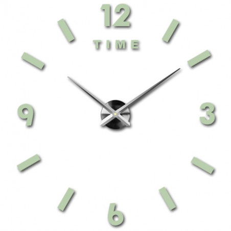 Ceas de perete mare - ceas de perete adeziv 3D modern. Ceasuri de perete pentru bucătărie și ceasuri de perete pentru camera de  Ceas de perete mare - ceas de perete adeziv 3D modern. Ceasuri de perete pentru bucătărie și ceasuri de perete pentru camera de