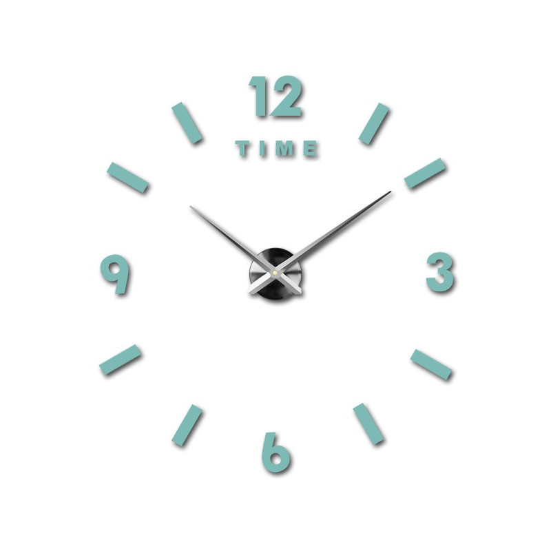 Ceas de perete mare - ceas de perete adeziv 3D modern. Ceasuri de perete pentru bucătărie și ceasuri de perete pentru camera de
