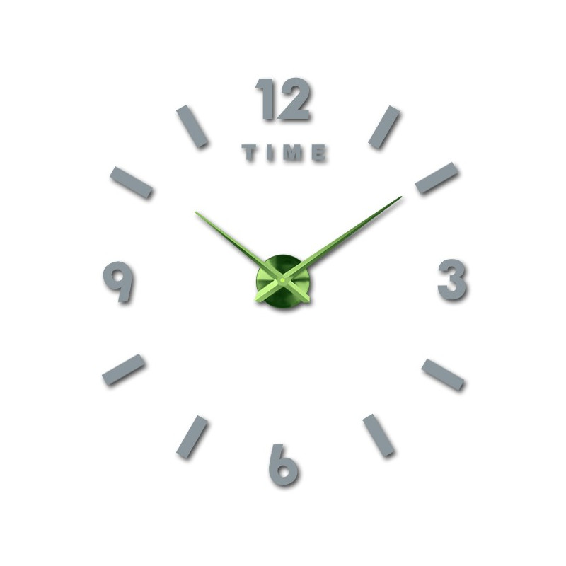 Ceas de perete mare - ceas de perete adeziv 3D modern. Ceasuri de perete pentru bucătărie și ceasuri de perete pentru camera de
