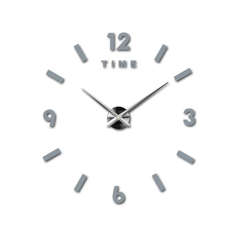 Ceas de perete mare - ceas de perete adeziv 3D modern. Ceasuri de perete pentru bucătărie și ceasuri de perete pentru camera de