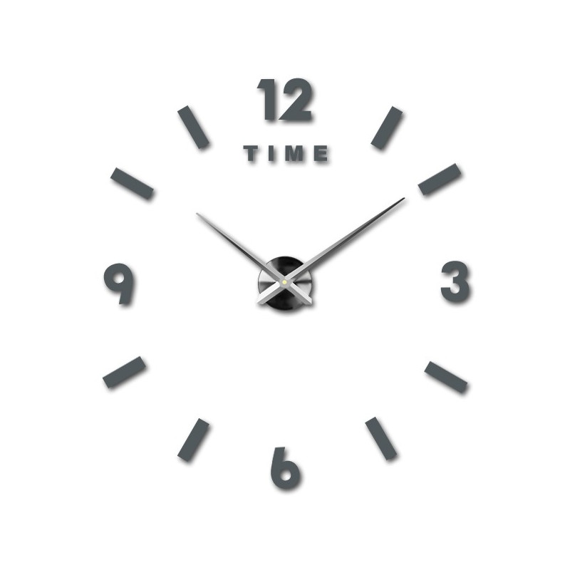 Ceas de perete mare - ceas de perete adeziv 3D modern. Ceasuri de perete pentru bucătărie și ceasuri de perete pentru camera de