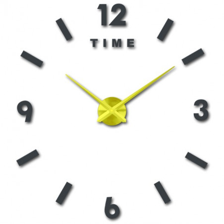 Ceas de perete mare - ceas de perete adeziv 3D modern. Ceasuri de perete pentru bucătărie și ceasuri de perete pentru camera de  Ceas de perete mare - ceas de perete adeziv 3D modern. Ceasuri de perete pentru bucătărie și ceasuri de perete pentru camera de