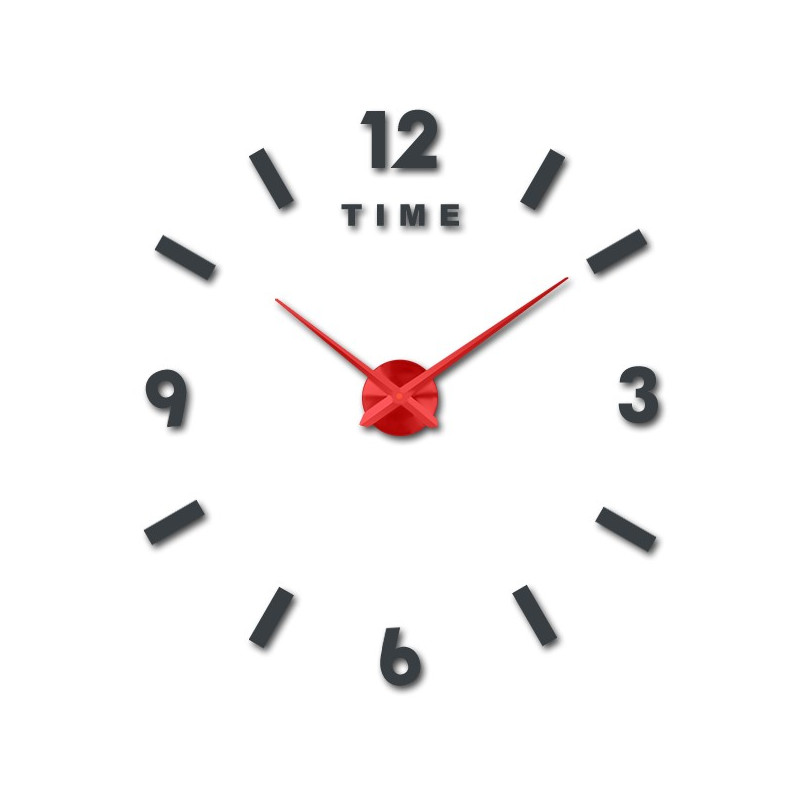 Ceas de perete mare - ceas de perete adeziv 3D modern. Ceasuri de perete pentru bucătărie și ceasuri de perete pentru camera de