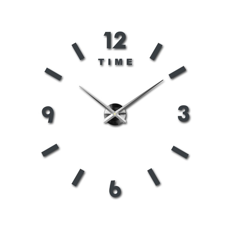 Ceas de perete mare - ceas de perete adeziv 3D modern. Ceasuri de perete pentru bucătărie și ceasuri de perete pentru camera de
