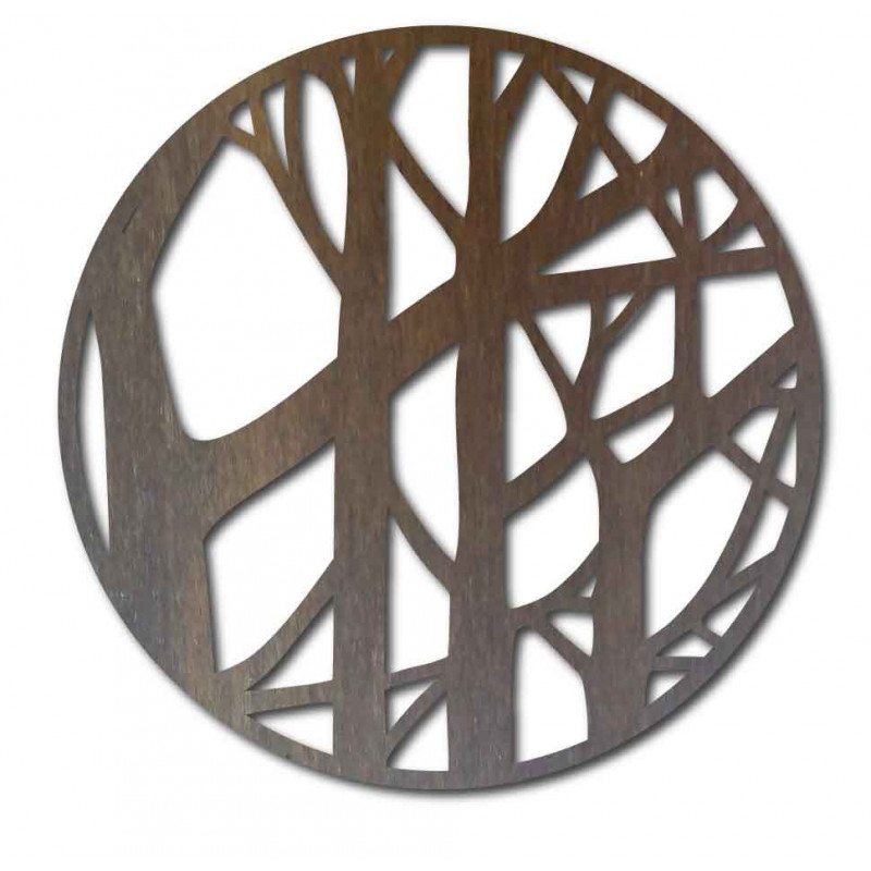 Copac minimalist - Wooden wall art - BINACE