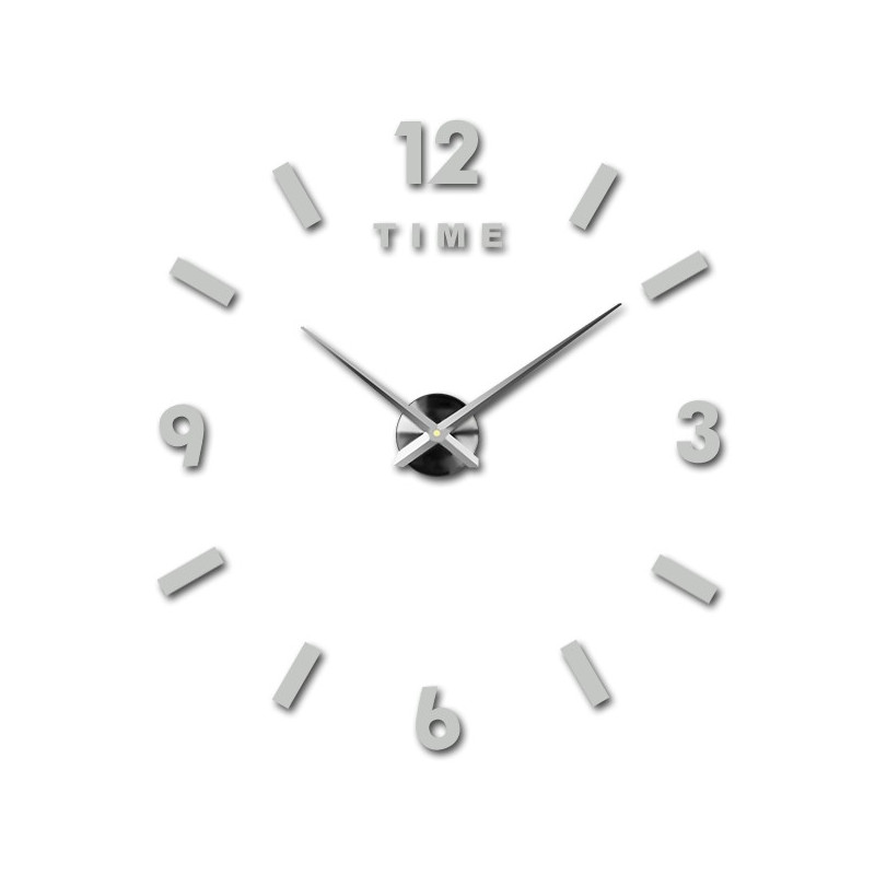 Ceas de perete mare - ceas de perete adeziv 3D modern. Ceasuri de perete pentru bucătărie și ceasuri de perete pentru camera de