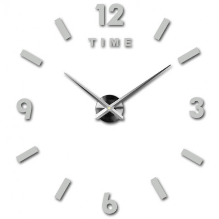 Ceas de perete mare - ceas de perete adeziv 3D modern. Ceasuri de perete pentru bucătărie și ceasuri de perete pentru camera de  Ceas de perete mare - ceas de perete adeziv 3D modern. Ceasuri de perete pentru bucătărie și ceasuri de perete pentru camera de
