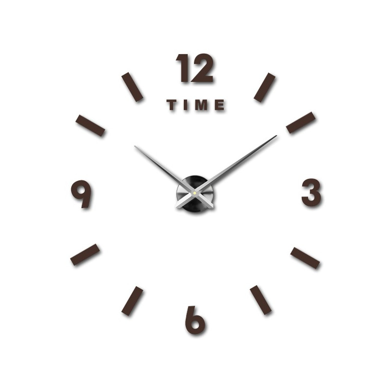 Ceas de perete mare - ceas de perete adeziv 3D modern. Ceasuri de perete pentru bucătărie și ceasuri de perete pentru camera de