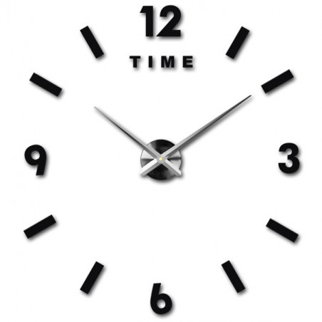 Ceas de perete mare - ceas de perete adeziv 3D modern. Ceasuri de perete pentru bucătărie și ceasuri de perete pentru camera de  Ceas de perete mare - ceas de perete adeziv 3D modern. Ceasuri de perete pentru bucătărie și ceasuri de perete pentru camera de