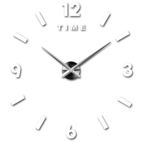Ceas de perete mare - ceas de perete adeziv 3D modern. Ceasuri de perete pentru bucătărie și ceasuri de perete pentru camera de  Ceas de perete mare - ceas de perete adeziv 3D modern. Ceasuri de perete pentru bucătărie și ceasuri de perete pentru camera de