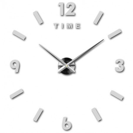 Ceas de perete mare - ceas de perete adeziv 3D modern. Ceasuri de perete pentru bucătărie și ceasuri de perete pentru camera de  Ceas de perete mare - ceas de perete adeziv 3D modern. Ceasuri de perete pentru bucătărie și ceasuri de perete pentru camera de