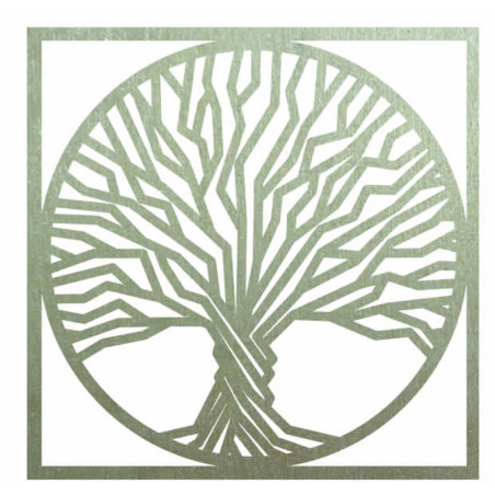 Pictură murală din lemn copac în ramă