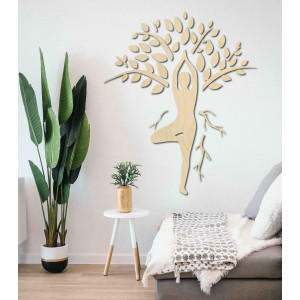 Pictura de perete yoghin și copac - HARMONY 2