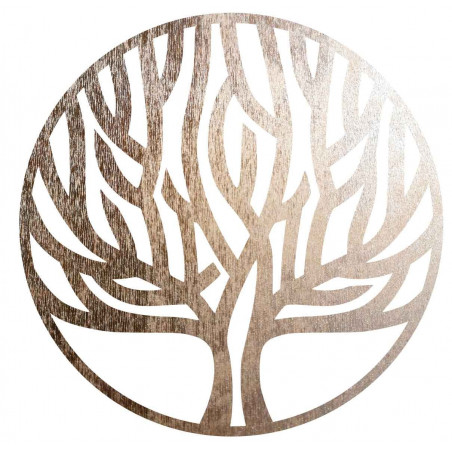 Pictură stilizată din lemn Copacul vieții - HELFOOLL