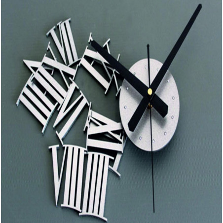 Ceas de perete adeziv 3D 110003-B