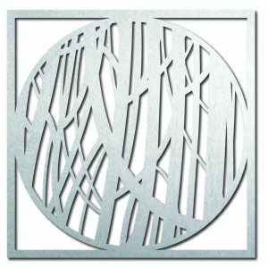 Imagine de perete din lemn a unei linii - HOGFOG 2