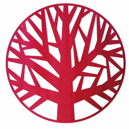 Imagine de perete din lemn a unui copac din placaj - GOGFOG