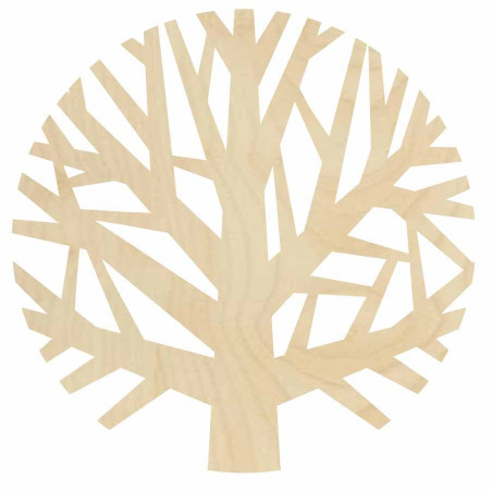 Pictură murală din lemn, copac, realizată din placaj - GOGFOG II